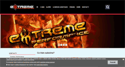 Desktop Screenshot of extreme-performance.cz