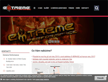 Tablet Screenshot of extreme-performance.cz